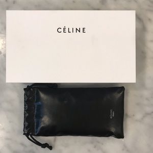 Celine sunglass box & sunglass case